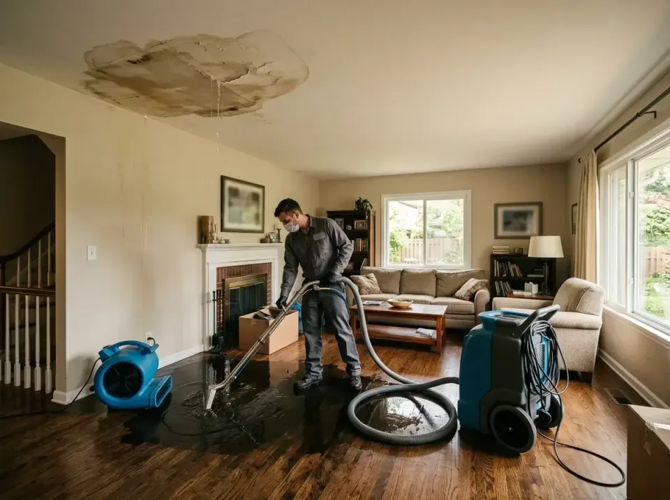 attic-pipe-burst-ceiling-drip-008 — frequently asked questions, Water Damage Restoration & Carpet Care in Villanova, PA
